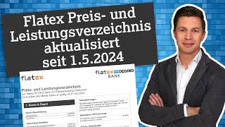 Flatex Österreich Neues Preis und Leistungsverzeichnis seit 152024 [upl. by Adnawahs771]