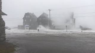 Brant Rock Marshfield  High tide March 2 2018 [upl. by Horvitz]