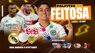 PALPITES DE FUTEBOL DIA 17092024  BILHETE FEITO [upl. by Anahs477]