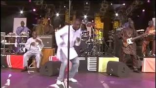 Youssou NDour Senegal Birma Live 8 Cornwall UK 2005 [upl. by Arny]