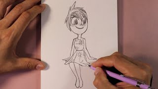 How to draw cute joey easily ♥ Inside Out2 [upl. by Dede686]