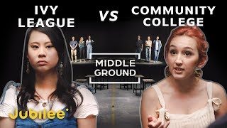 Ivy League vs Community College Which Education Is Better  Middle Ground [upl. by Recha758]