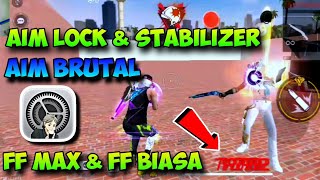 AIM LOCK BRUTAL 🇧🇷🇧🇷  MAIN FF 4 JARI DI HP  AUTO HS [upl. by Viridi]