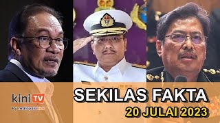 PM dedah bukti hapus hutang Tarik balik pangkat Sanusi Giliran Sanusi menyusul  SEKILAS FAKTA [upl. by Atikel]