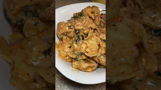 MARRY ME CHICKEN TORTELLINI 🤤 chickentortellini marrymechicken foodie fyp pasta comfortfood [upl. by Aw812]