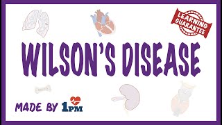 Wilsons Disease  Pathophysiology and Diagnosis [upl. by Sucy530]