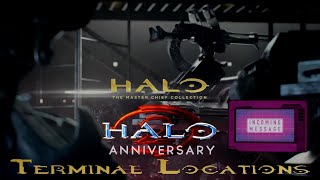 Halo 2 Anniversary MCC  All Terminal Locations [upl. by Solorac885]