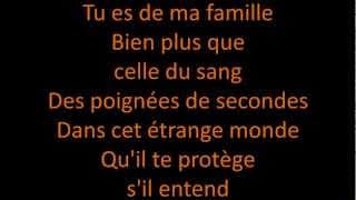 Génération Goldman  Famille Official Lyrics Video [upl. by Ainahs150]