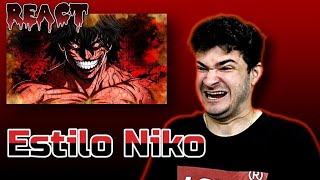 REACT  ♫ Ohma Tokita Kengan Ashura Estilo Niko  Gabriza [upl. by Theall751]