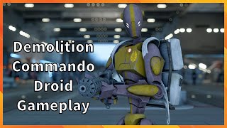 Demolition Commando Droid Gameplay Star Wars Battlefront 2 [upl. by Arrim]