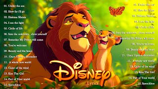 The Ultimate Disney Classic Songs Playlist With Lyrics 2024  Disney Soundtracks Playlist 2024 [upl. by Eynaffit134]