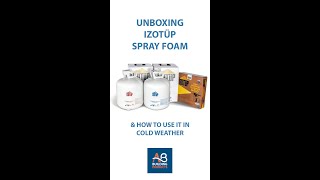 Unboxing Izotup Spray Foam 200 and 600 at AB Building Products [upl. by Wavell]