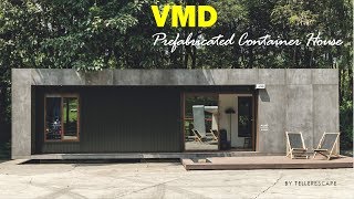 VMD Prefabricated Container House Taller Escape  Studioroca [upl. by Yrannav]