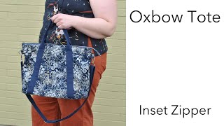 Oxbow Tote Extra  Inset Zipper [upl. by Anniram498]