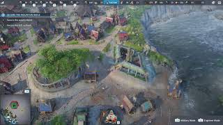 Walkthrough Settlers 4 PL Misja 8 Poszukiwania [upl. by Halley541]