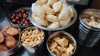 Easy 4 must try recipes  Holi snacks 😋😋 [upl. by Oberheim]