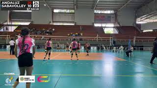 Final Div Plata U14  Andaluz vs Sabavolley [upl. by Paulita]