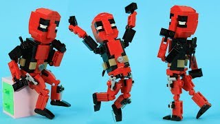 How to Build LEGO Deadpool  Custom LEGO Marvel MOC by BRICK 101 [upl. by Dave]