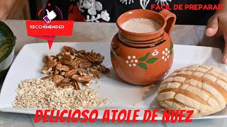 Atole De Nuez Con Avena [upl. by Ellenej305]