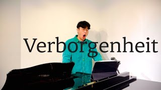 테너가 부르는 독일가곡 Verborgenheit 은둔 [upl. by Tamaru]