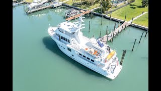 FOR SALE 80 Northern Marine 2017 quotiiWiiquot walkthrough with the Seller [upl. by Sulrac]