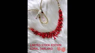 Red coral necklace [upl. by Maiocco]