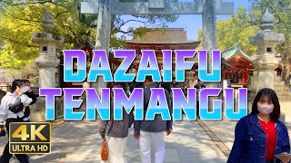 Dazaifu Tenmangu Shrine  Walking Tour in Fukuoka Japan 2023 [upl. by Htebizile]