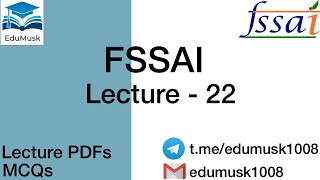 FSSAI 2021  MICROBIAL FOOD SPOILAGE AND FOOD BORNE DISEASES  MICROBIOLOGICAL EXAMINATION OF FOOD [upl. by Sydney]