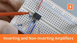 Inverting and Noninverting Amplifiers  Opamps  Basic Circuits 13 [upl. by Yoshi]