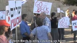 Glenn Beck visits Israel [upl. by Aerdnaid]