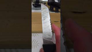 Serrations Suck shorts knifestuffwedo fixedblade smallyoutuber peterbiltknifeguy edc knife [upl. by Eenert]