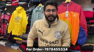 Branded Zipper ₹599 Only 😱 90 Off  JacketSweatshirtsTracksuit  Branded Clothes Shop In Delhi [upl. by Atinaej772]