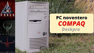 PC noventero COMPAQ Deskpro [upl. by Anavahs]