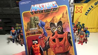 Masters Of The Universe Stinkor ReAction Figure Review [upl. by Clementi]