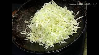 Cabbage Poriyal in TamilMuttaikose Poriyal [upl. by Emanuel292]