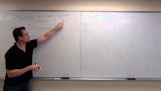 Calculus 2 Lecture 71 Integration By Parts [upl. by Lamej]