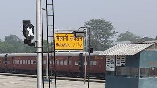 UttarPradesh  Mailani Junction Arrival View  Meter gauge track connecting Mailani jn to Nanpara [upl. by Clementina808]