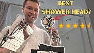 I Bought 10 Highly Rated Shower Heads On Amazon [upl. by Sseb]