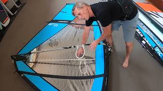 Windsurfing Harness Line Placement and Positioning [upl. by Ileana]