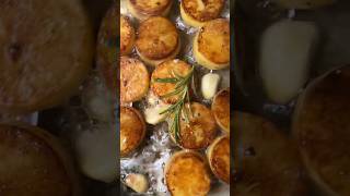 Would you try these Fondant Potatoes recipe shorts potato [upl. by Bedell322]