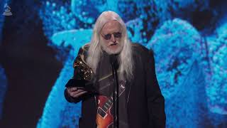 EDGAR WINTER Wins Best Contemporary Blues Album  2023 GRAMMYs [upl. by Goda695]