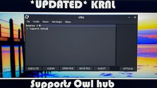 KRNL  HOW TO USE KRNL NO KEY UPDATED [upl. by Alyehc]