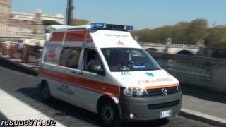 18x Ambulanza Roma [upl. by Erbe]