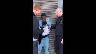 UK Police  Arrest Youth in Possession Of Large Machete In Cricklewood  LONDON 🇬🇧ShortsUKMW [upl. by Wilser344]