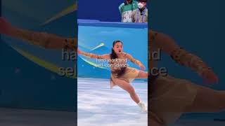 Kaori Sakamoto sport figureskating olympics olympicwintergames beijing2022 kaorisakamoto [upl. by Anitroc]