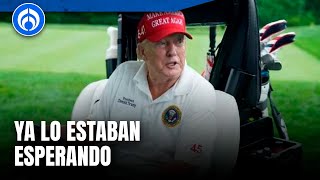 Donald Trump casi no la libra en nuevo atentado en Campo Golf [upl. by Sibylla]