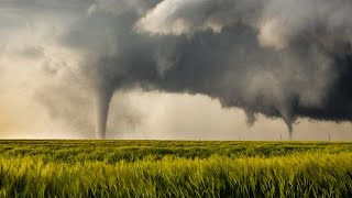 Dodge City Supercell Timelapse  8 Tornadoes in 54 Seconds [upl. by Gibbeon]