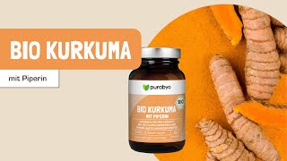 BIO KURKUMA EXTRAKT mit PIPERIN [upl. by Acinnej]