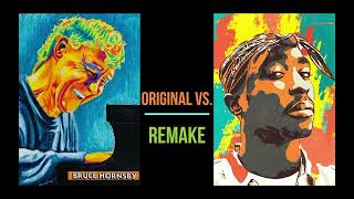 TUPAC  CHANGES  BRUCE HORNSBY THE WAY IT IS PICK085 ORIGINAL VS REMAKE [upl. by Wilkie121]