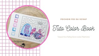 color book coco pochoir fée du scrap [upl. by Shewchuk294]